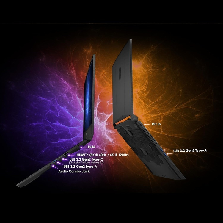 MSI Katana 15 HX 15.6" 165Hz (i9-14900HX/32GB/1.0TB SSD/GeForce RTX 5070/W11 Home) (US Keyboard) view 4