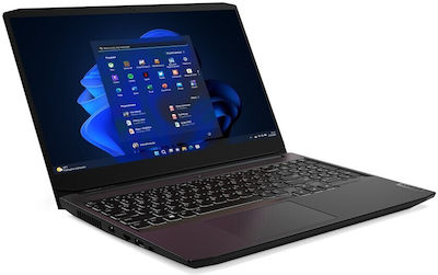 Lenovo IdeaPad Gaming 3 15ACH6 15.6" IPS FHD (Ryzen 5-5500H/16GB/512GB SSD + 960GB SSD/GeForce RTX 2050/W11 Pro) Shadow Black (US Keyboard) view 1