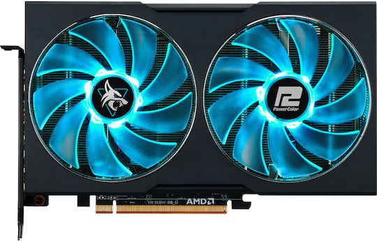 PowerColor Radeon RX 7600 8GB GDDR6 Hellhound Graphics Card view 3