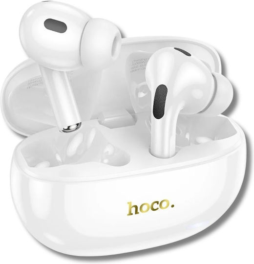 Hoco EW60 Plus ANC In-ear Bluetooth Handsfree Earphones with Charging Case White view 4