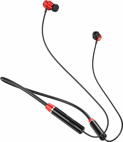 Hoco ES53 Coolway In-ear Bluetooth Handsfree Earphones with Sweat Resistance Red