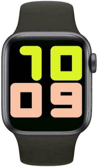 Moxom Smartwatch with Heart Rate Monitor (Black)