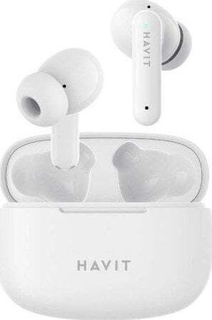 Havit TW967 In-ear Bluetooth Handsfree Earphones with Charging Case White view 8