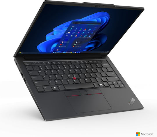 Lenovo ThinkPad E14 Gen 6 (Intel) 14" IPS FHD+ (Ultra 7-155H/16GB/512GB SSD/W11 Pro) Black (US Keyboard) view 3