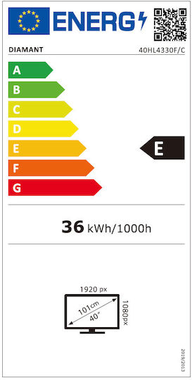 Horizon-Europe Smart Television 40" Full HD LED Diamant 40HL4330F/C (2023) view 7