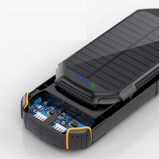 Solar Power Bank 20000mAh 22.5W Black view 4