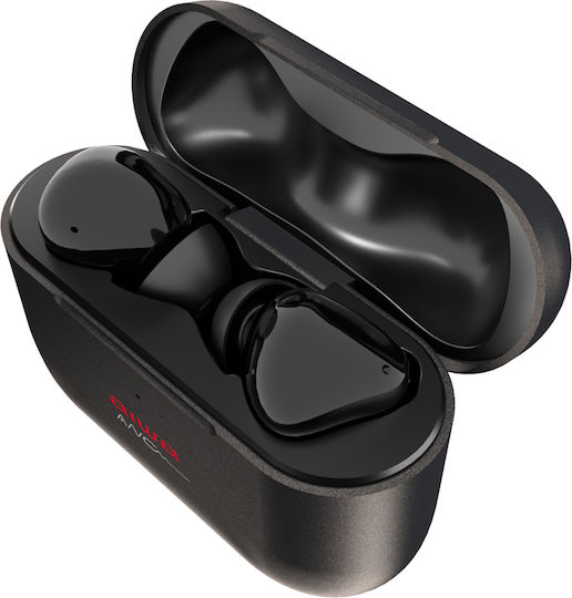 Aiwa EBTW-888ANC Earbud Bluetooth Handsfree Earphones with Charging Case Black view 5