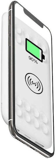 iSnatch W10 Power Bank 10000mAh White view 2