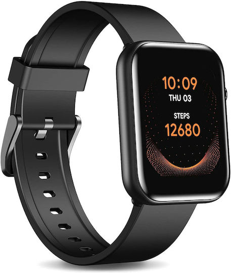 Ticwatch GTH Smartwatch with Heart Rate Monitor (Raven Black)