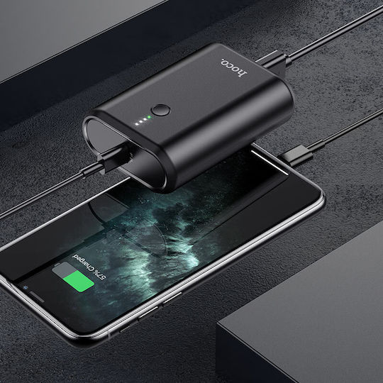 Hoco Q3 Mayflower 10000mAh 18W with USB-A Port and USB-C Port Quick Charge 3.0 Black vue 4