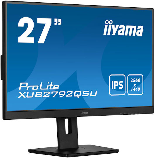 Iiyama ProLite XUB2792QSU-B5 IPS Gaming Monitor 27" QHD 2560x1440 with Response Time 5ms GTG vue 3