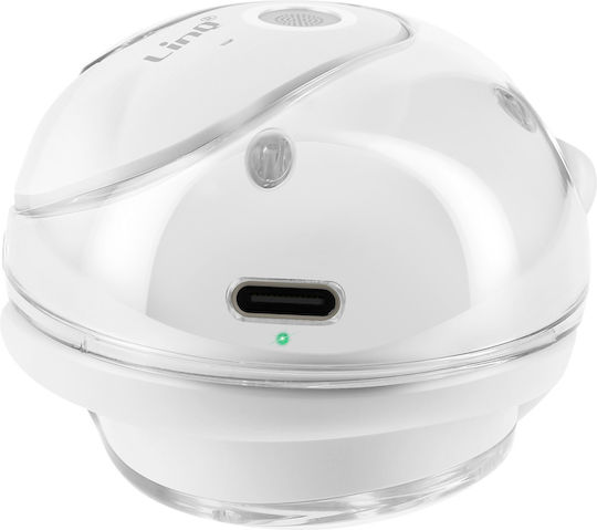 LinQ R9563 Bone Conduction Bluetooth Handsfree Earphones with Sweat Resistance and Charging Case White view 5