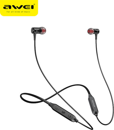 Awei G40BT In-ear Bluetooth Handsfree Earphones with Sweat Resistance Black view 1