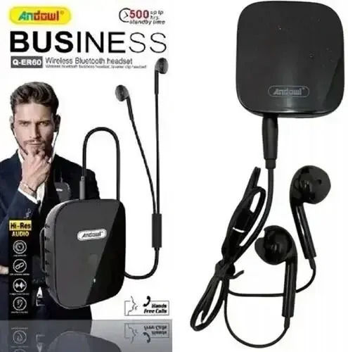Andowl Q-ER60 In-ear Bluetooth Handsfree Earphones Black view 3