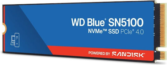 Western Digital SN5100 SSD 4TB M.2 Type with PCI Express 4.0 Connection PS5 Compatible WDS400T5B0E-00CPE0 view 3