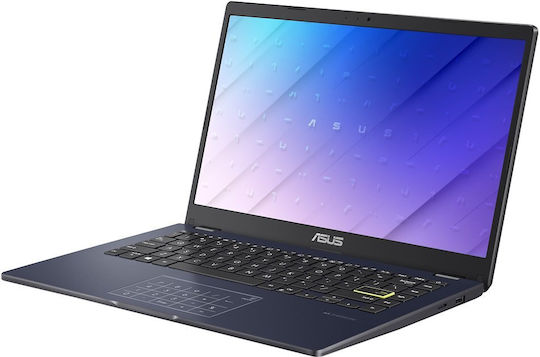 Asus E410KA-PM464DXBB 14" FHD (Pentium Quad Core-N6000/4GB/64GB Flash Storage + 256GB SSD/W11 Home) Star Black (US Keyboard) Ansicht 2