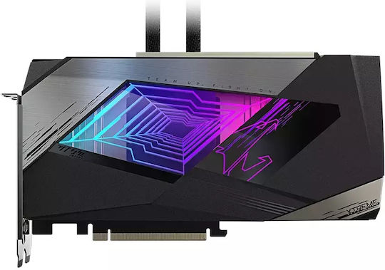 Gigabyte GeForce RTX 4070 Ti 12GB GDDR6X Aorus Xtreme Waterforce Graphics Card view 4