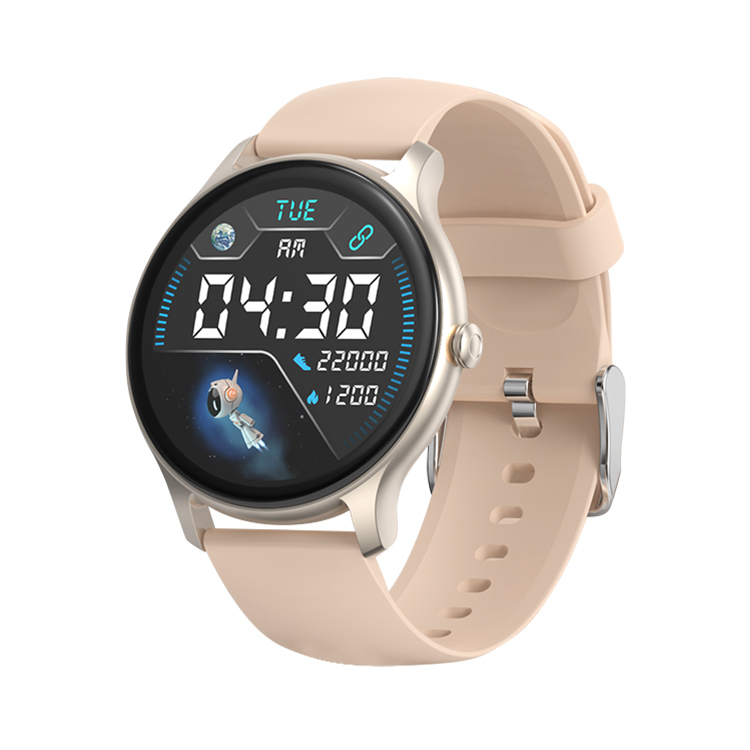 ISP LikeSmart Fun FiT Aluminium Smartwatch with Heart Rate Monitor (Gold) view 6