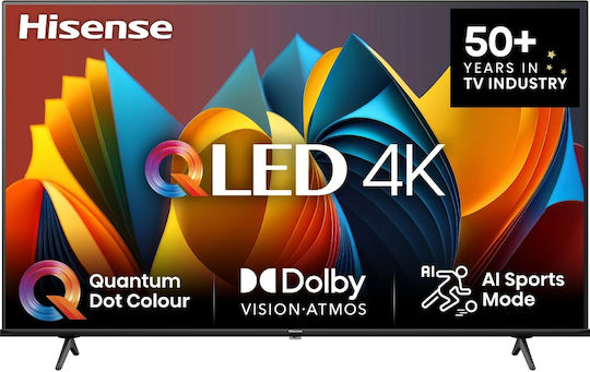 Hisense Smart Television 65" 4K UHD QLED 65E7NQ HDR (2024) view 1