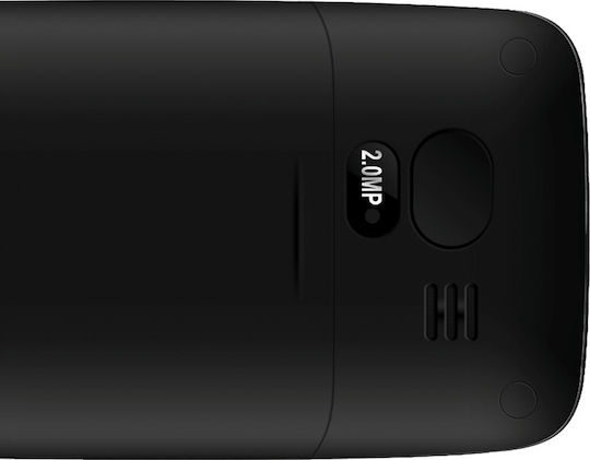 MaxCom MM824 Single SIM Mobile with Large Buttons (Greek Menu) Black view 6