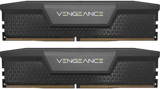 Corsair Vengeance DDR5 32GB RAM with 2x16GB Modules and Speed 6000 for Desktop CMK32GX5M2B6000C36