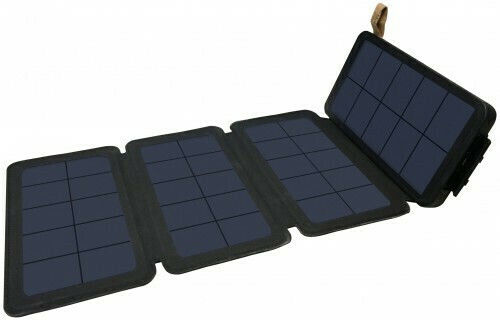 288573 Solar Power Bank 20000mAh with 2 USB-A Ports Black