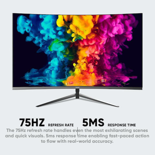 Armaggeddon Pixxel+ Pro PSC27HD AHVA Curved Monitor 27" FHD 1920x1080 with Response Time 5ms GTG view 4