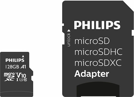 Philips microSDXC 128GB U1 UHS-I with Adapter view 3