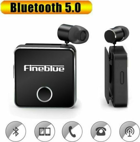 Fineblue F1 In-ear Bluetooth Handsfree Earphone Lapel Black view 6