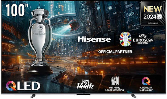 Hisense Smart Television 100" 4K UHD QLED 100E7NQ PRO HDR (2024) view 1