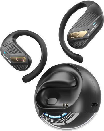 Vention OpenBeat O12 Open Ear Bluetooth Handsfree Earphones with Sweat Resistance and Charging Case White vista 4
