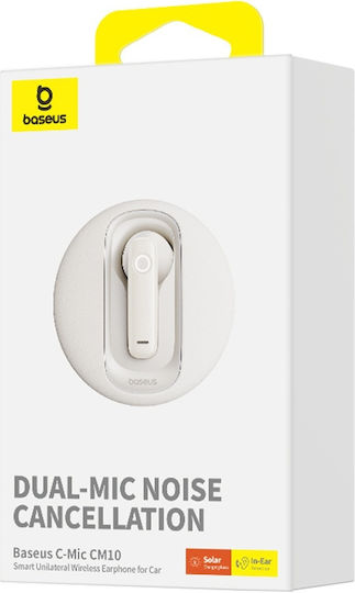 Baseus CM10 In-ear Bluetooth Handsfree Earphones with Charging Case White view 5