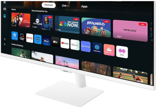 Samsung M70D VA HDR Smart Monitor 32" 4K 3840x2160 with Response Time 4ms GTG vue 8