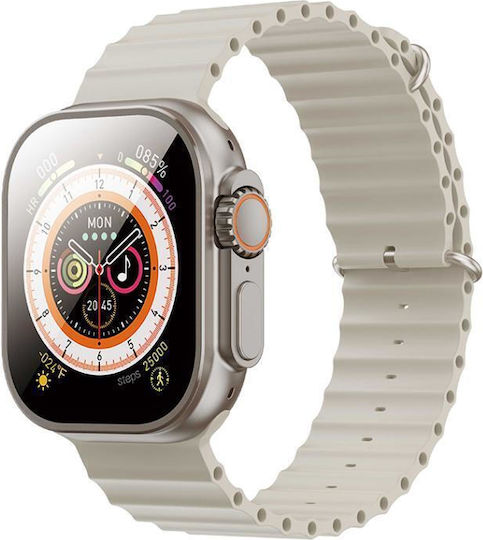 XO M9 Ultra Smartwatch with Heart Rate Monitor (Gray)