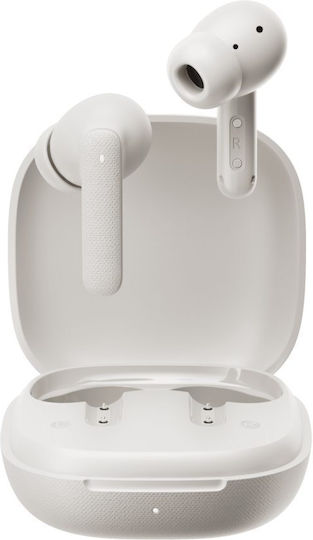 QCY Buds (QT43) Bluetooth Handsfree Earphones with Sweat Resistance and Charging Case White