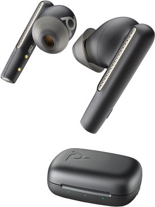 Poly Voyager FREE 60 UC M In-ear Bluetooth Handsfree Earphones with Charging Case Carbon Black