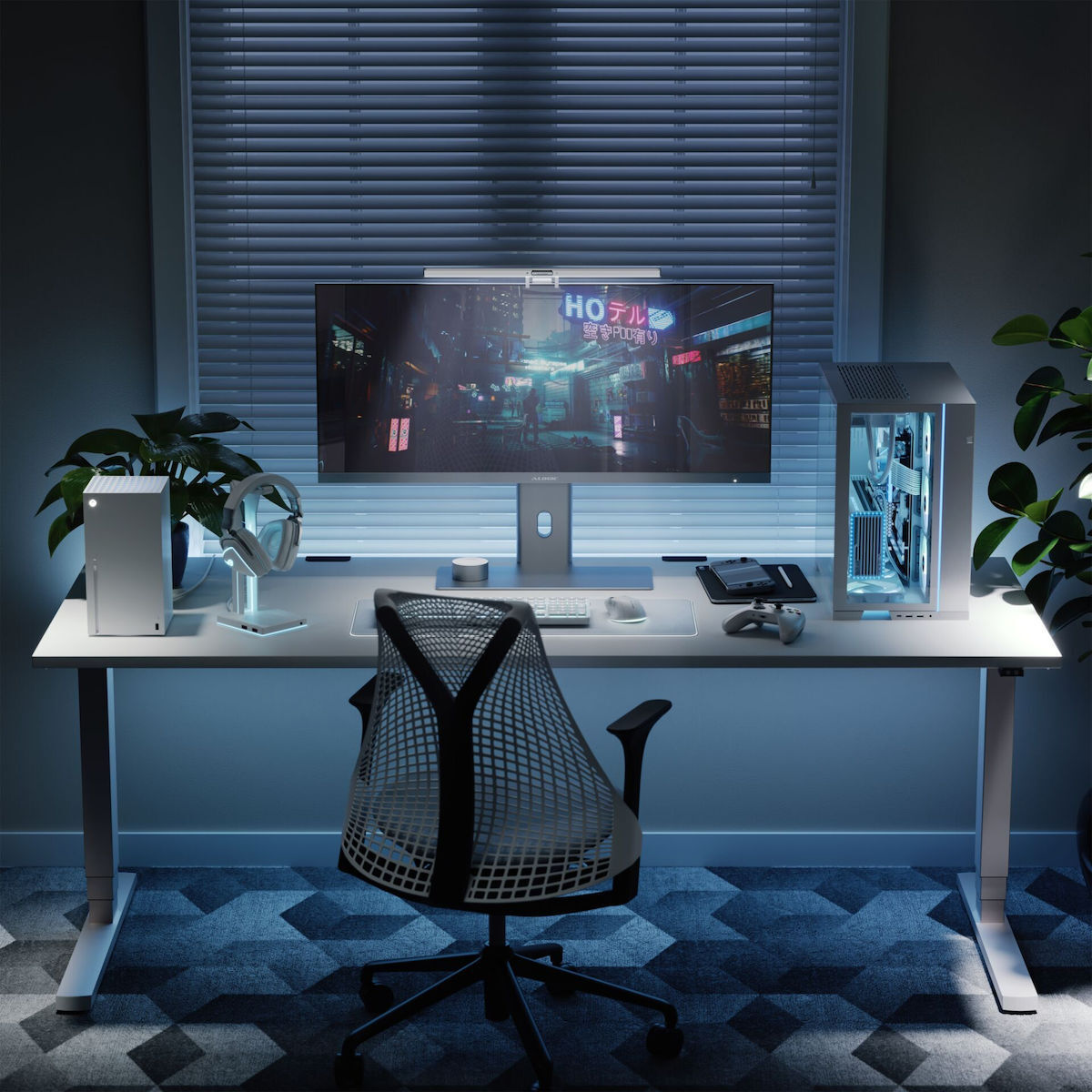 Alogic Edge 40 Ultrawide IPS Monitor 40" 5120x2160 With Response Time 14ms GTG Gray view 9