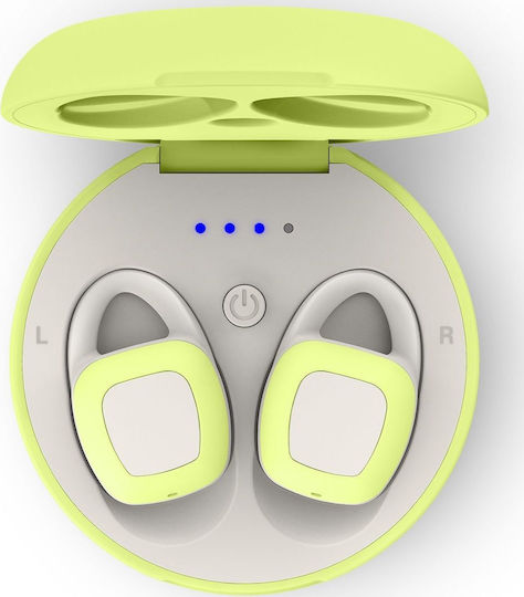 Energy Sistem Sport 6 In-ear Bluetooth Handsfree Earphones with Sweat Resistance and Charging Case Yellow vue 5