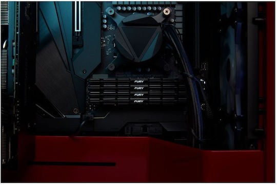 Kingston Fury Renegade DDR4 16GB RAM with 2x8GB Modules and Speed 3200 for Desktop KF432C16RB2K2/16 vue 6