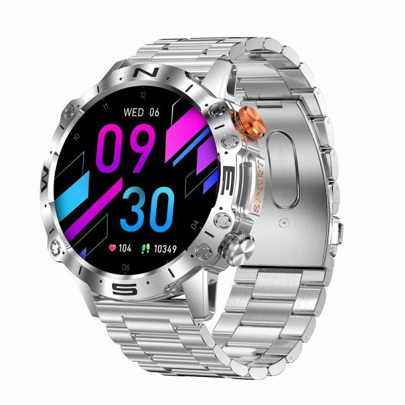 Gravity GT20-2 Smartwatch with Heart Rate Monitor (Black) vue 5