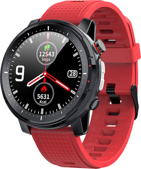 DAS.4 ST08 Smartwatch with Heart Rate Monitor (Black) view 2