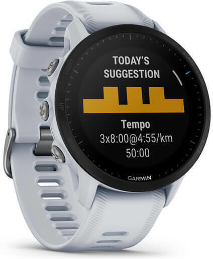 Garmin Forerunner 955 46mm Waterproof Smartwatch with Heart Rate Monitor (Whitestone) view 4