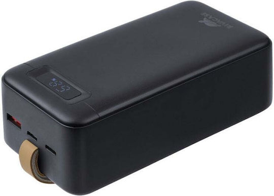Rivacase VA1084 Power Bank 40000mAh 65W with USB-A Port and 2 USB-C Ports Black view 4
