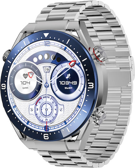 FitGo Ecowatch 1 with Heart Rate Monitor (Blue) view 3