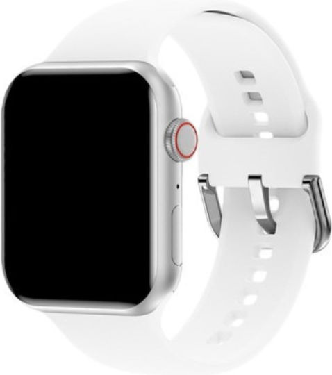 Z86 Pro Max Smartwatch with Heart Rate Monitor (White)