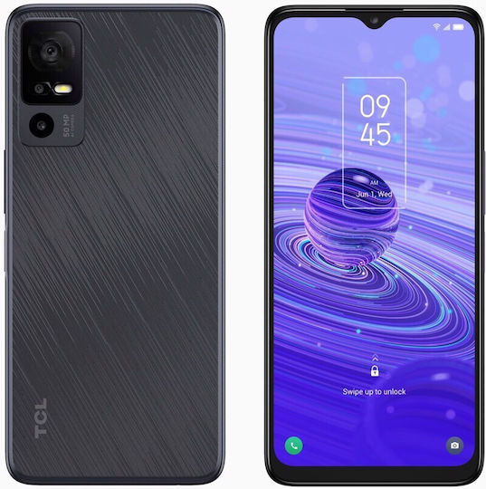 TCL 40 R 5G Dual SIM (4GB/64GB) Starlight Black view 1