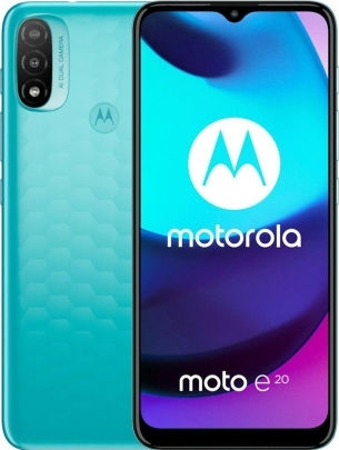 Motorola Moto E20 Dual SIM (2GB/32GB) Coastal Blue view 1