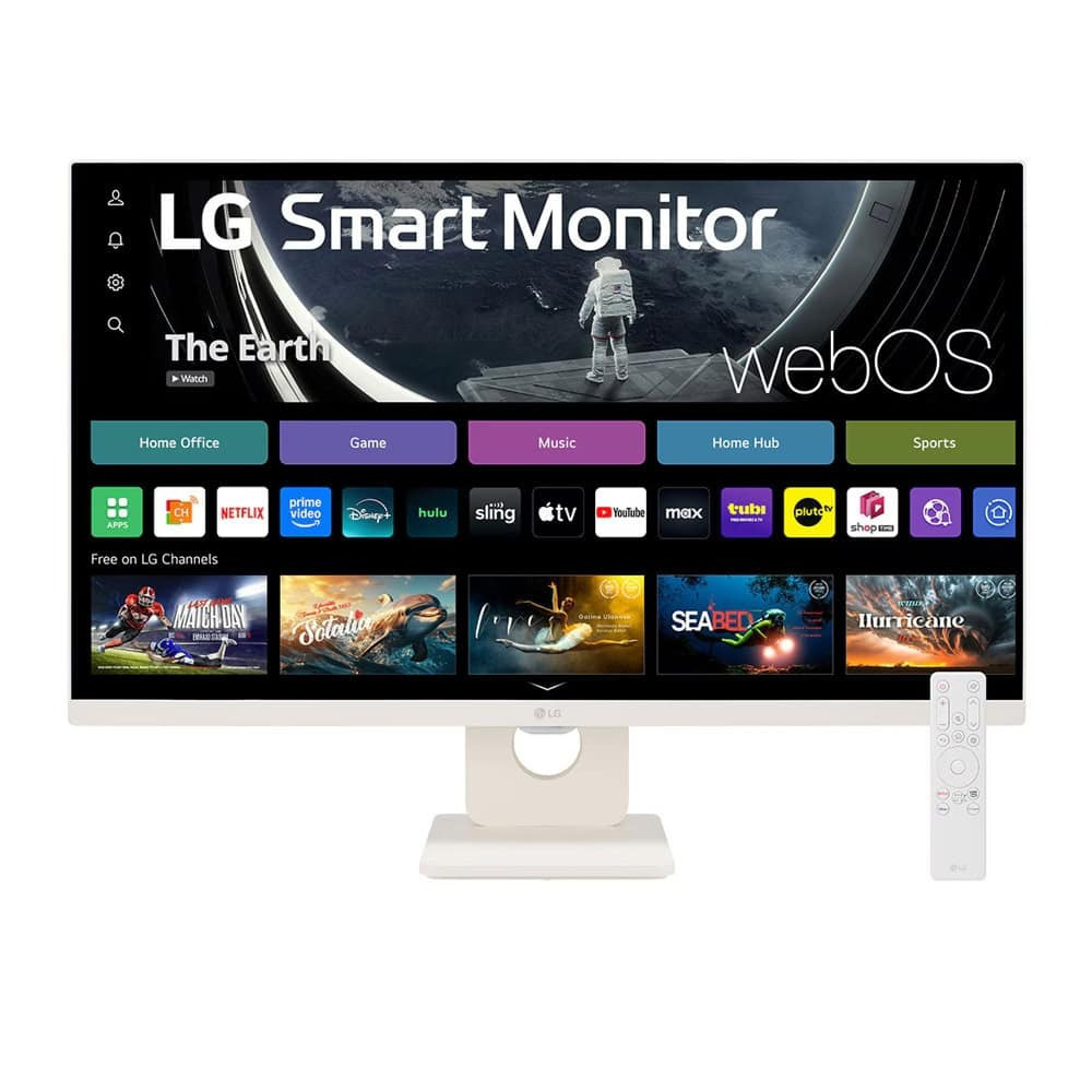 LG 27U511SA-W Nano IPS HDR Smart Monitor 27" FHD 1920x1080 with Response Time 5ms GTG White