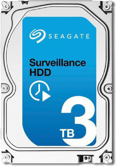 Seagate Skyhawk +Rescue 3TB HDD Hard Drive 3.5" SATA III 5900rpm with 256MB Cache for Recorder ST3000VX015 view 3