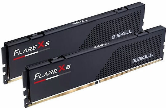 G.Skill Flare X5 DDR5 32GB RAM with 2x16GB Modules and Speed 6000 for Desktop F5-6000J3038F16GX2-FX5 vue 3
